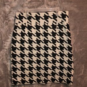 Antonio Melani Herringbone Pencil Skirt